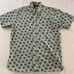 Maui Trading Company Mens Size Medium Short Sleeve‎ Button Down